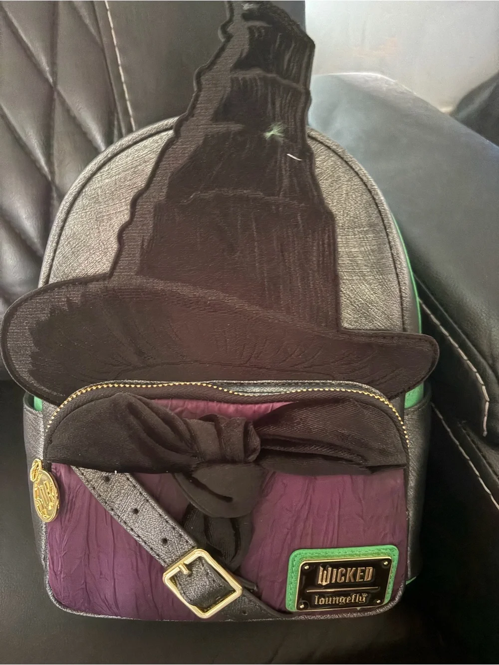 Wicked: For Good Exclusive Elphaba Cosplay Loungefly Mini Backpack